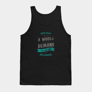 A WORL OF DEMONS Tank Top